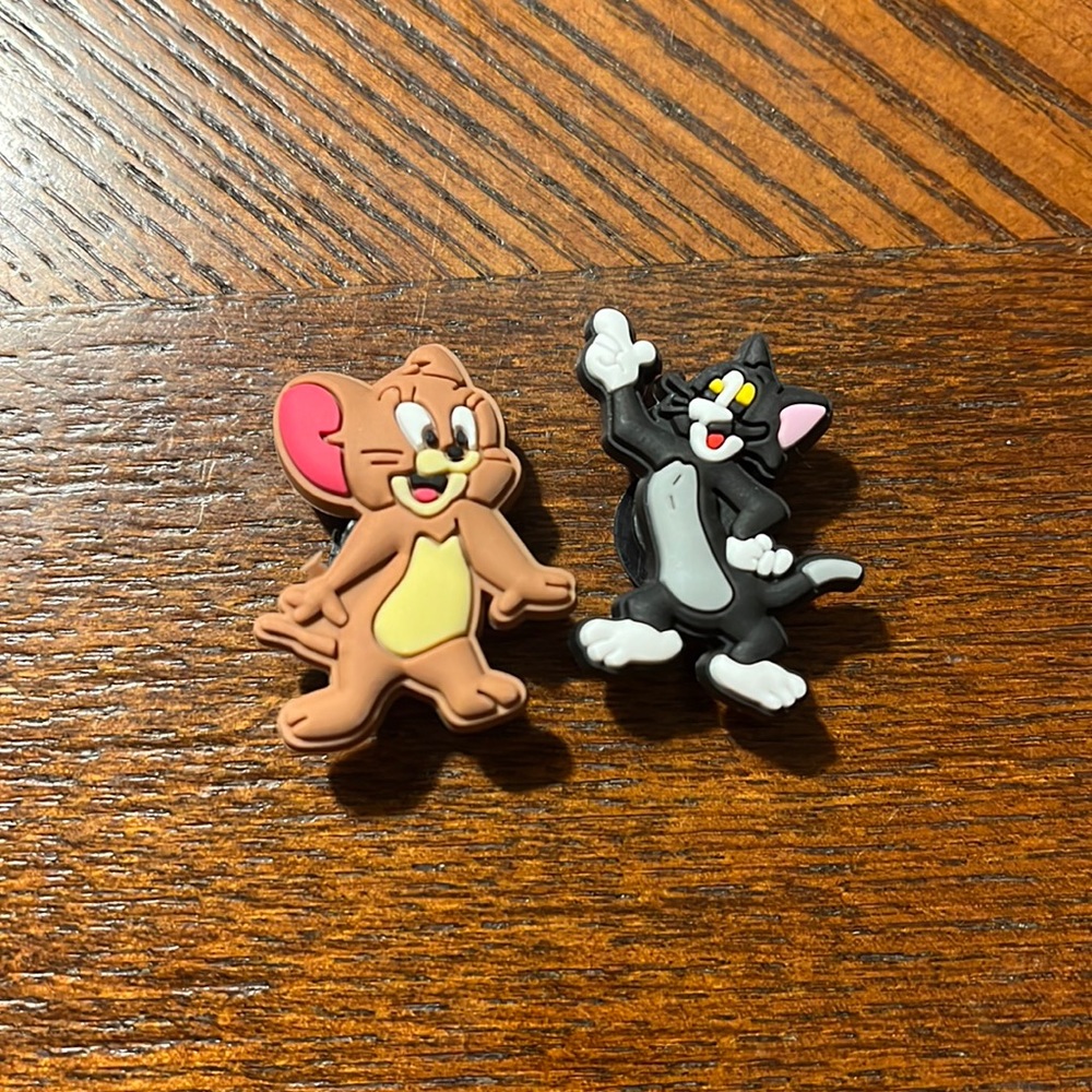 New Tom & Jerry Shoe Charms
